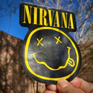 2004 NIRVANA Official Sticker 🎶⛓️😵‍💫🫠